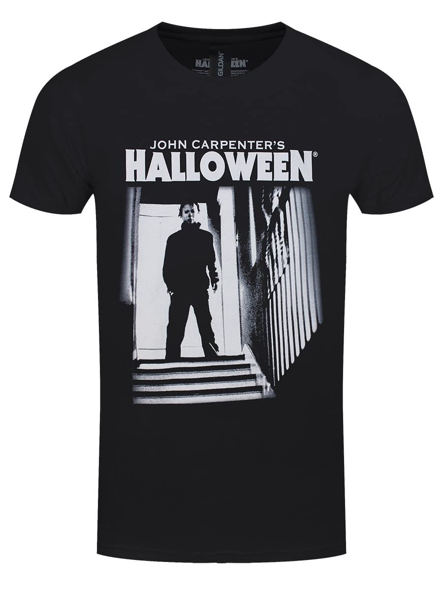 Halloween T-Shirt Stairs Size M