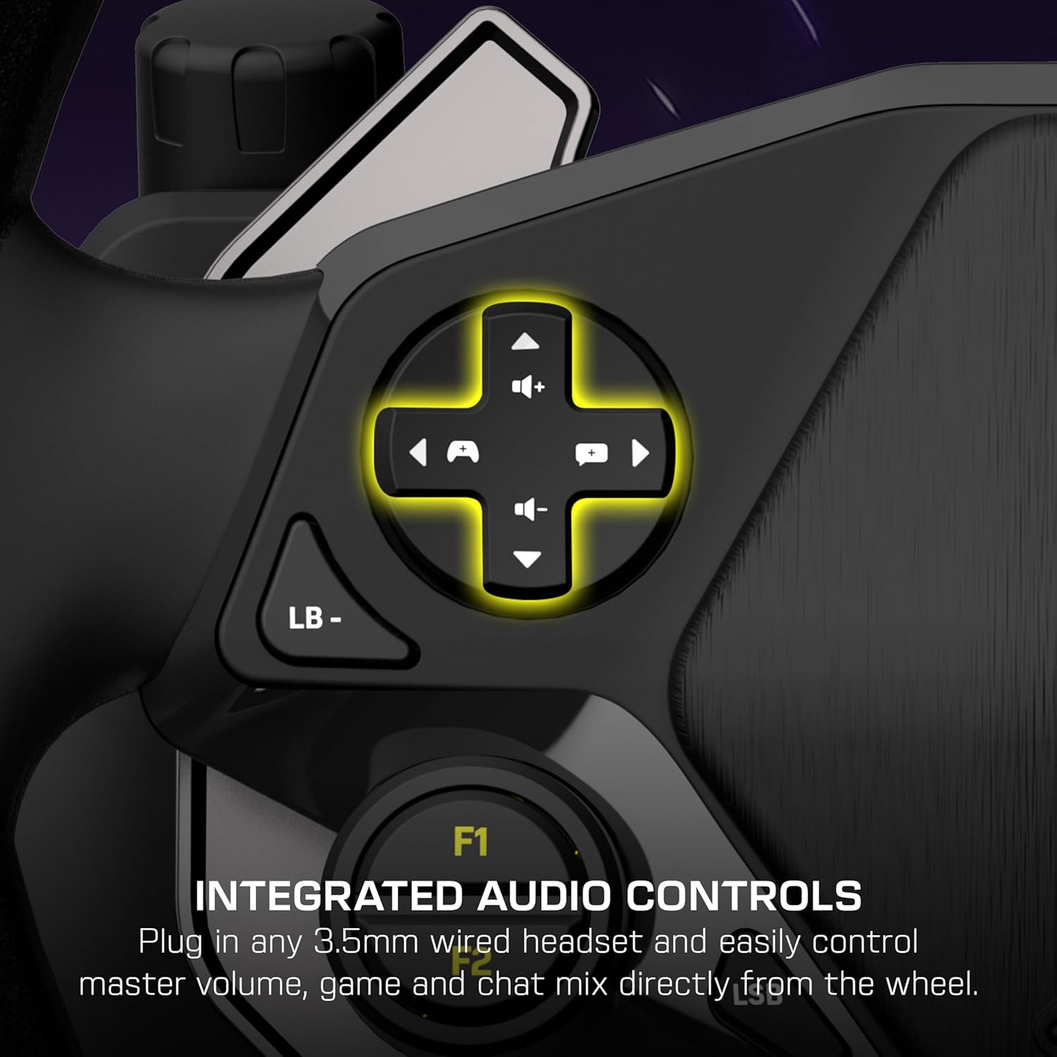 Turtle Beach Racer Sistema di volante wireless con licenza ufficiale per Xbox Series X|S, Xbox One e PC Windows - Connessione wireless stabile, fino a 30 ore di autonomia della batteria