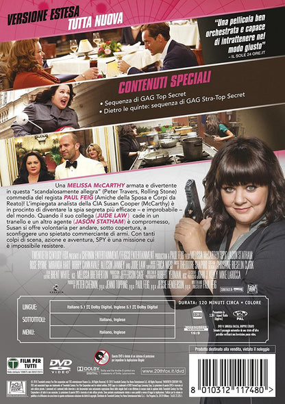 spy (2015) DVD Italian Import