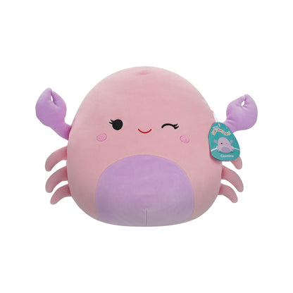 Squishmallows Original 12-Inch Cosmina the Winking Pink Crab | Collectable Cute Plush Toy, Cuddly Toys for Children, Soft Toys, Cute Teddies Suitable for Girls and Boys Ages 3