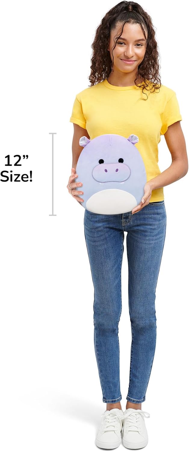Squishmallows - 12In Benedict The Blue Hippo