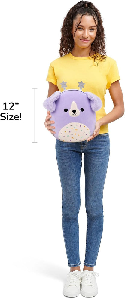 Squishmallows Original 12-Inch Deontay the Purple Retriever | Collectable Cute Plush Toy, Cuddly Toys for Children, Soft Toys, Cute Teddies Suitable for Girls and Boys Ages 3