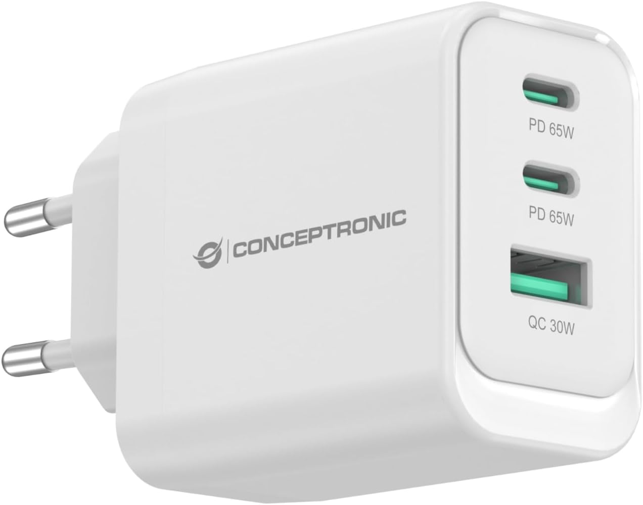 Conceptronic Ladeger?t 3Port 65W,2Xusb-C,1Xusb-A W