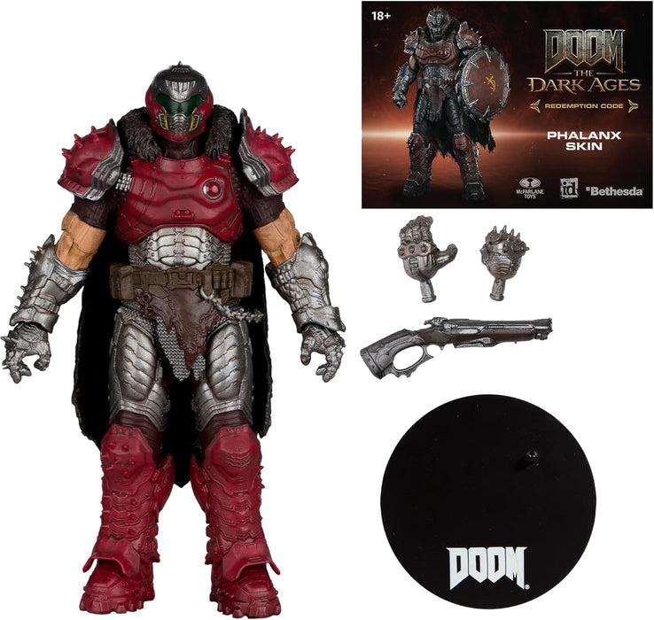 McFarlane DOOM: The Dark Ages Doom Slayer (Phalanx Skin) 7in Action Figure Toys