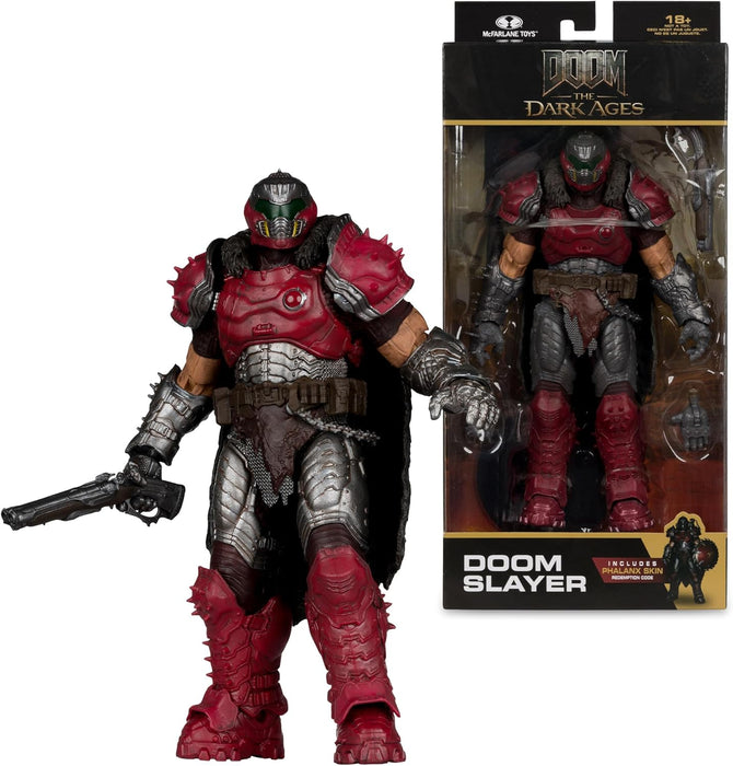 McFarlane DOOM: The Dark Ages Doom Slayer (Phalanx Skin) 7in Action Figure Toys
