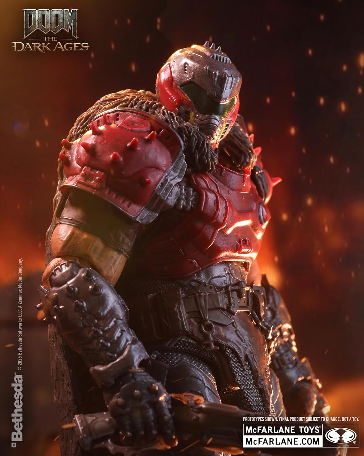 McFarlane DOOM: The Dark Ages Doom Slayer (Phalanx Skin) 7in Action Figure Toys
