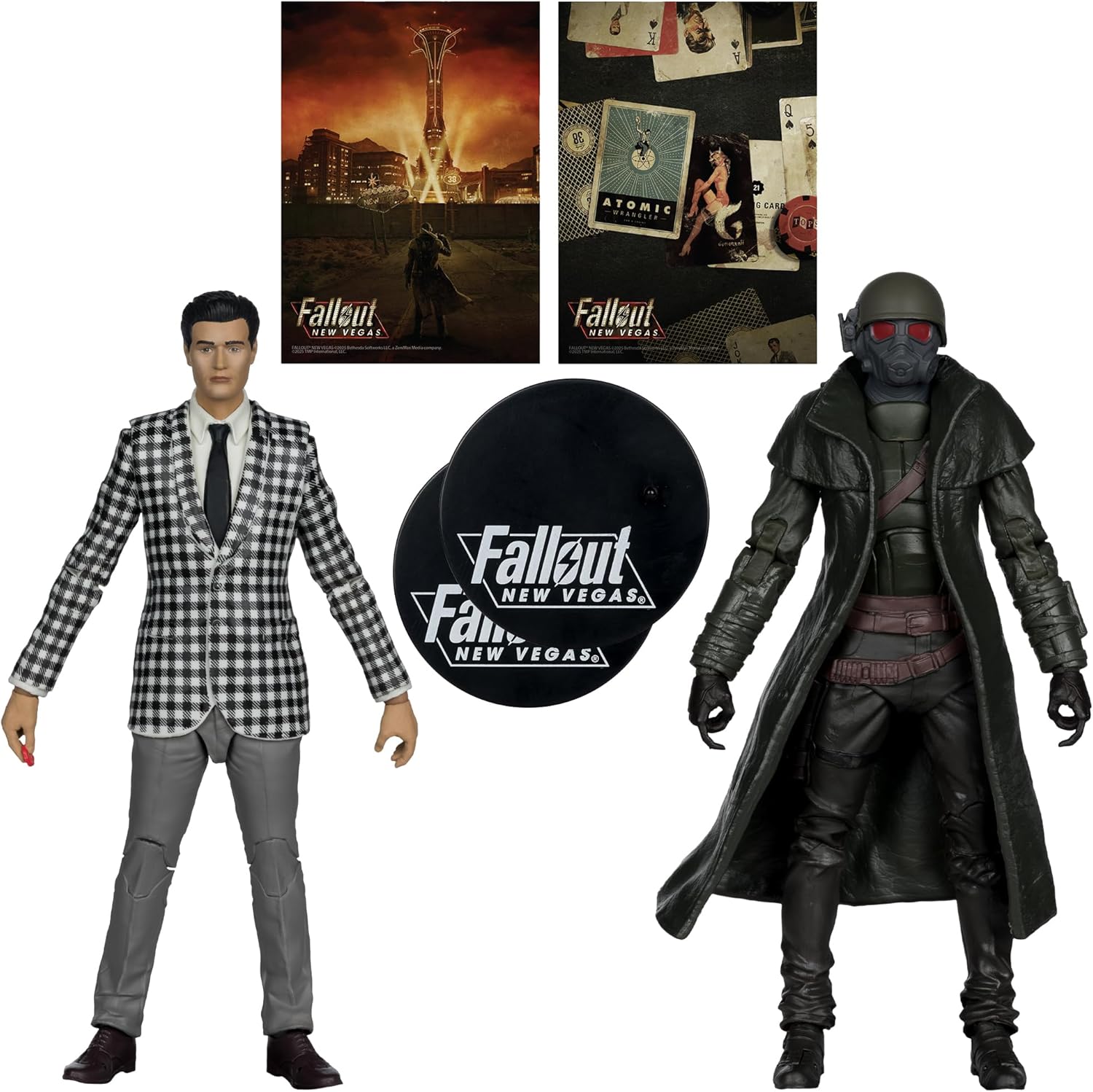 McFarlane Fallout New Vegas Riot Ranger Armor and Benny 2 Pack Toys