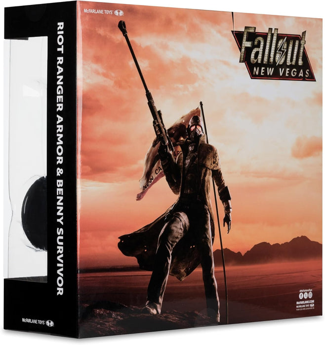 McFarlane Fallout New Vegas Riot Ranger Armor and Benny 2 Pack Toys