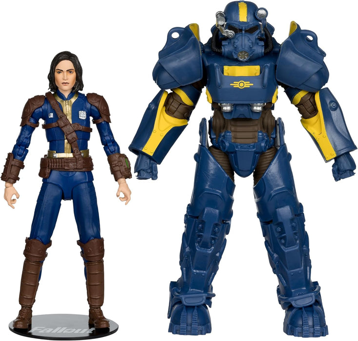 McFarlane Fallout 4 T-60 Vault Tec and Sole Survivor 2 Pack Toys