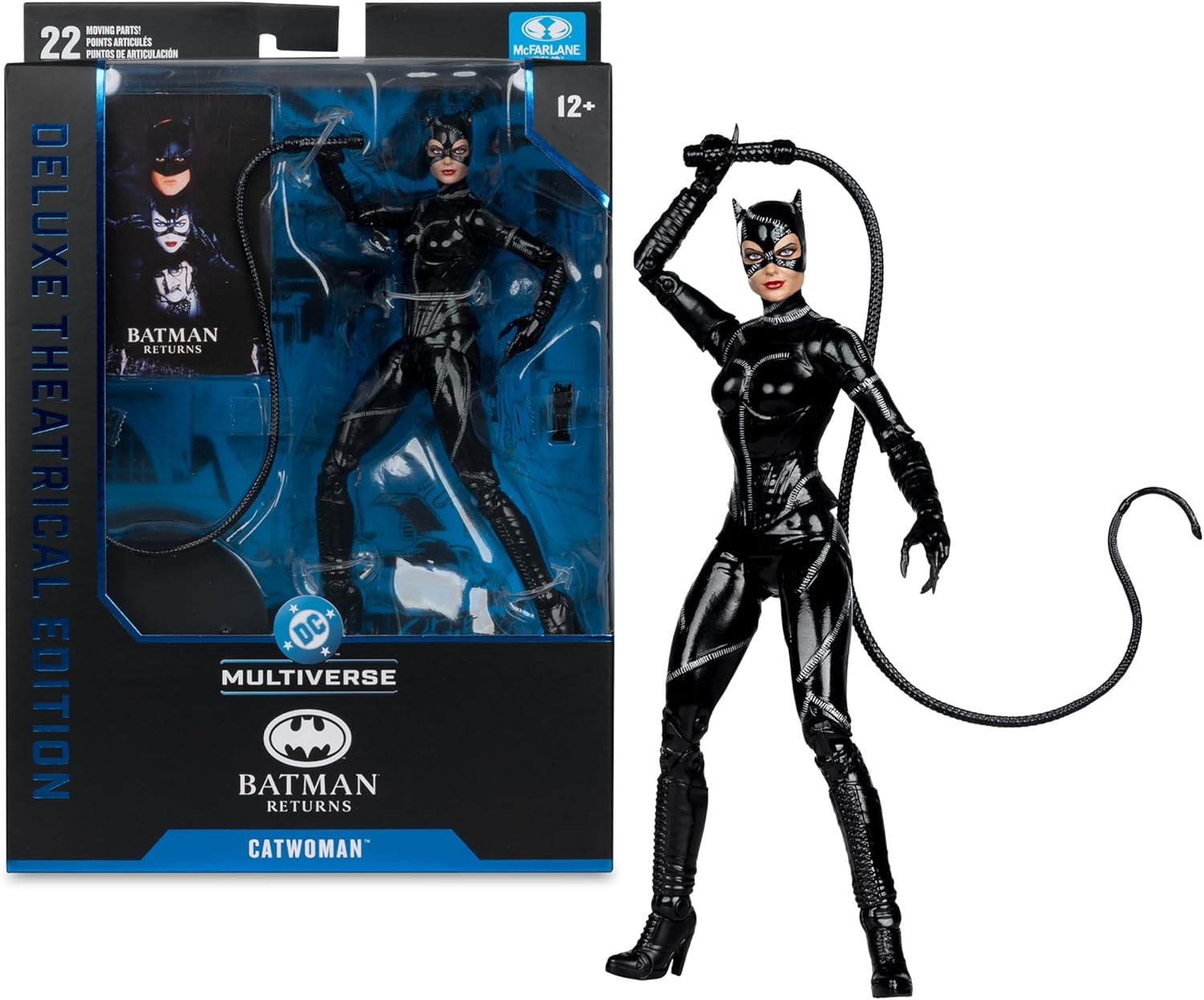 McFarlane DC Multiverse Catwoman (Batman Returns) 7in Action Figure (Deluxe Theatrical Edition) Toys