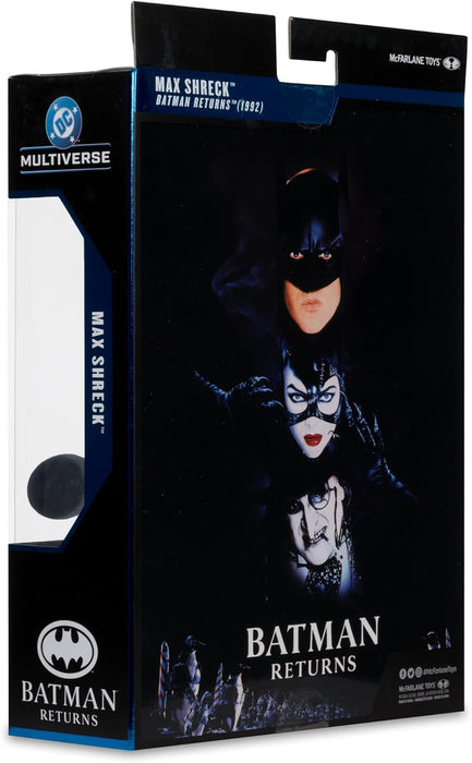 McFarlane DC Multiverse Max Shreck (Batman Returns) 7in Action Figure (Deluxe Theatrical Edition) Toys Red Platinum Edition