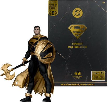 DC Multiverse Action Figure Superman (Future State) (Knightmare) (Gold Label) 18 cm