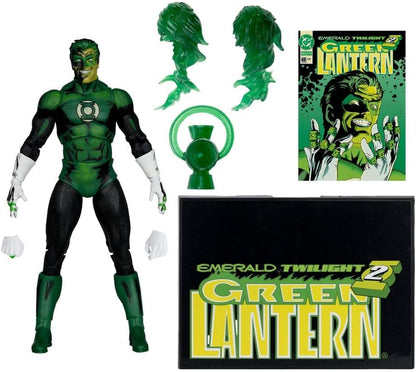 Dc Multiverse Mcfarlane Cover Recreations Action Figure Green Lantern (Emerald Twilight) (Gold Label) 18 Cm