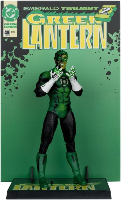 Dc Multiverse Mcfarlane Cover Recreations Action Figure Green Lantern (Emerald Twilight) (Gold Label) 18 Cm
