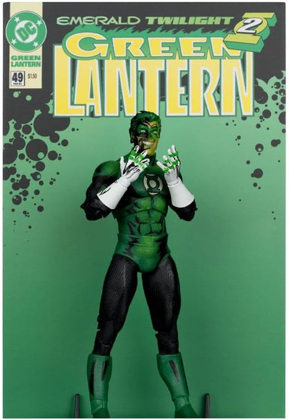 Dc Multiverse Mcfarlane Cover Recreations Action Figure Green Lantern (Emerald Twilight) (Gold Label) 18 Cm