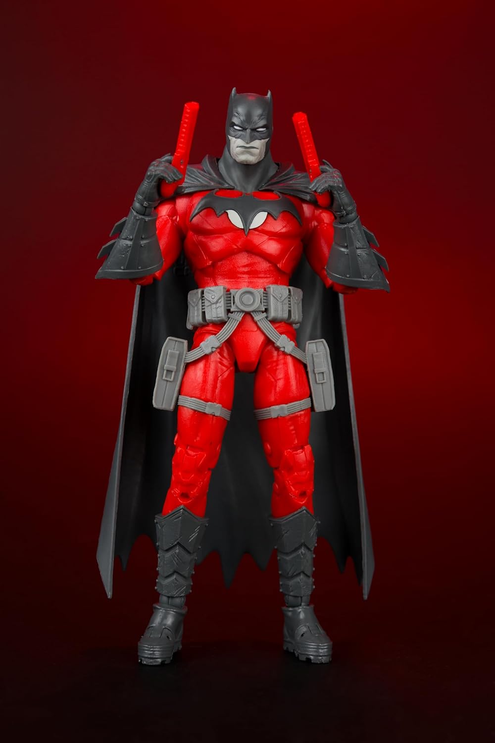 DC Multiverse Action Figure Batman (Flashpoint) (Black & White Accent Edition) (Gold Label) 18 cm