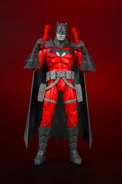 DC Multiverse Action Figure Batman (Flashpoint) (Black & White Accent Edition) (Gold Label) 18 cm