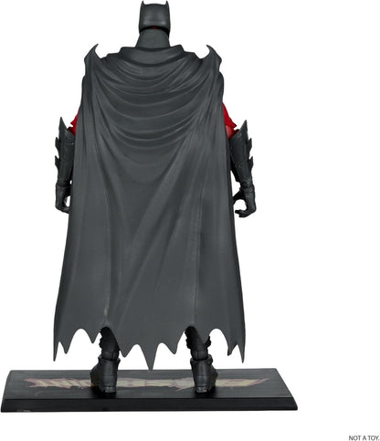 DC Multiverse Action Figure Batman (Flashpoint) (Black & White Accent Edition) (Gold Label) 18 cm
