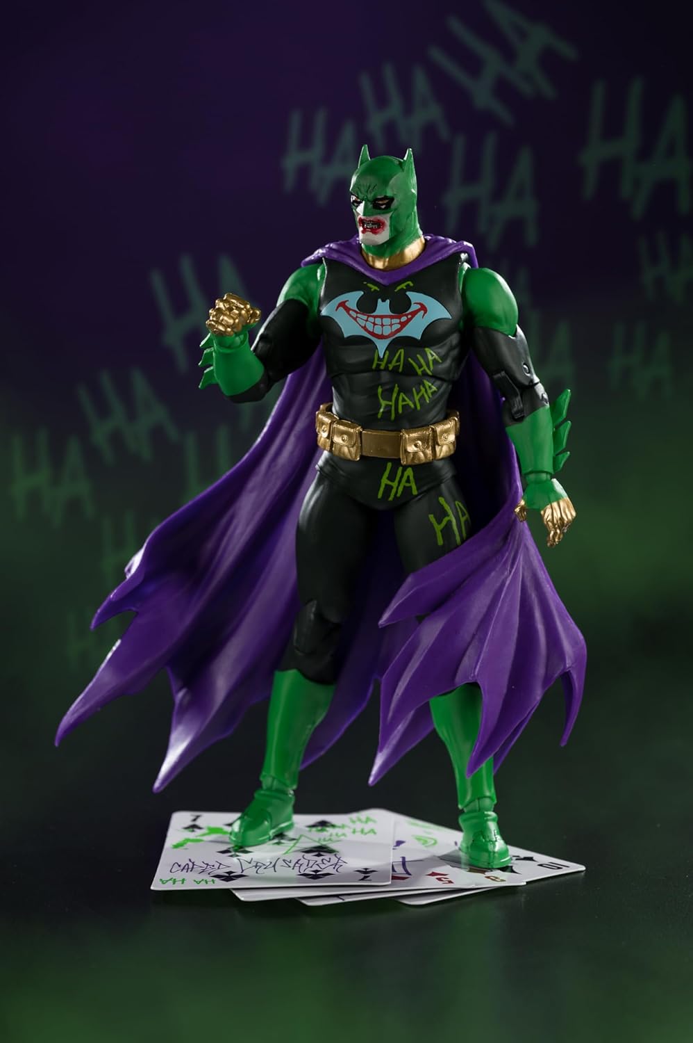 DC Multiverse Action Figure Batman (Joker War) (Jokerized) (Gold Label) 18 cm