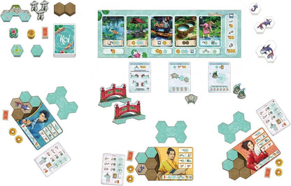 daVinci Editrice | Koi | Board Game | Ages 8+ | 1-4 Players | 45+ Minutes Playing Time