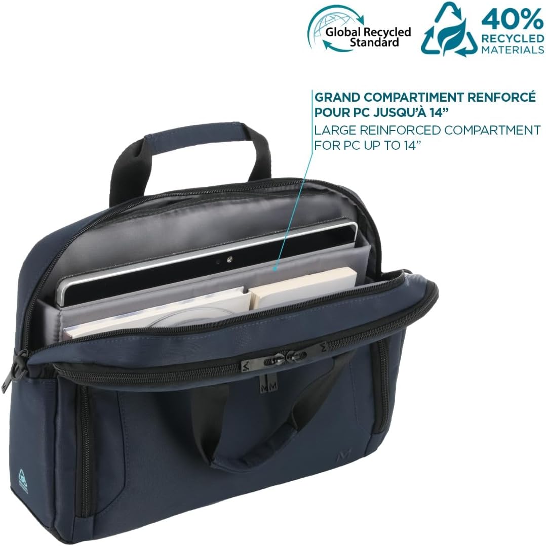 Executive 4 Twice Briefcase 11-14In - 40Perc Recycled