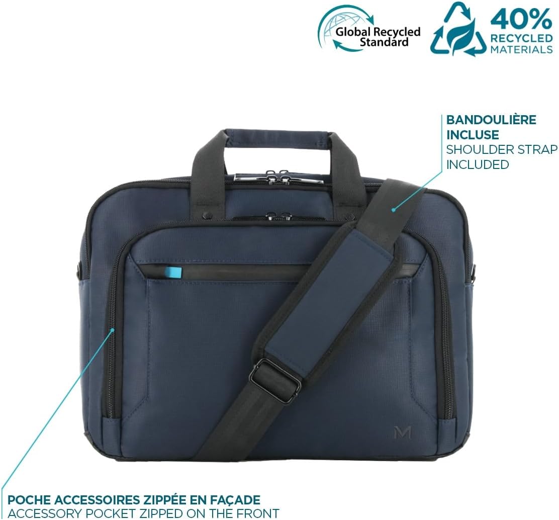 Executive 4 Twice Briefcase 11-14In - 40Perc Recycled