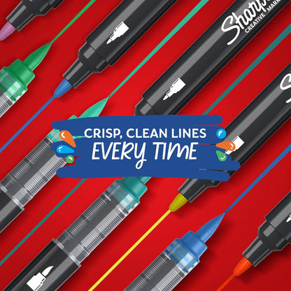 Sharpie - Creative Marker Acrylic Paint Pens - Bullet Tip Water-Based Paint Markers - White - 6 Count (Sku: 2218126)