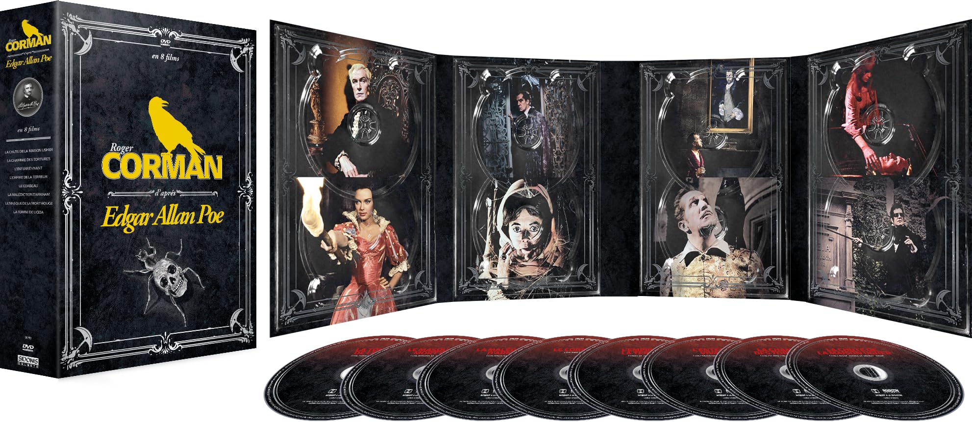 Roger corman d'après edgar allan poe en 8 films
