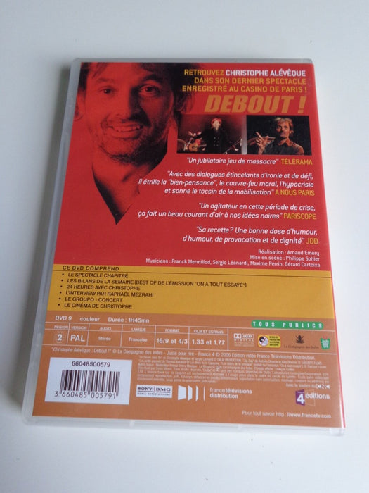 Aleveque Debout Au Casino De Paris