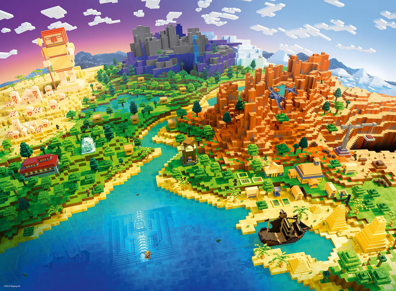 Ravensburger - Ravensburger Legpuzzel Minecraft - 500st.