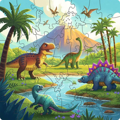 Ravensburger - Ravensburger Houten Legpuzzel Dinosaurus - 44st.