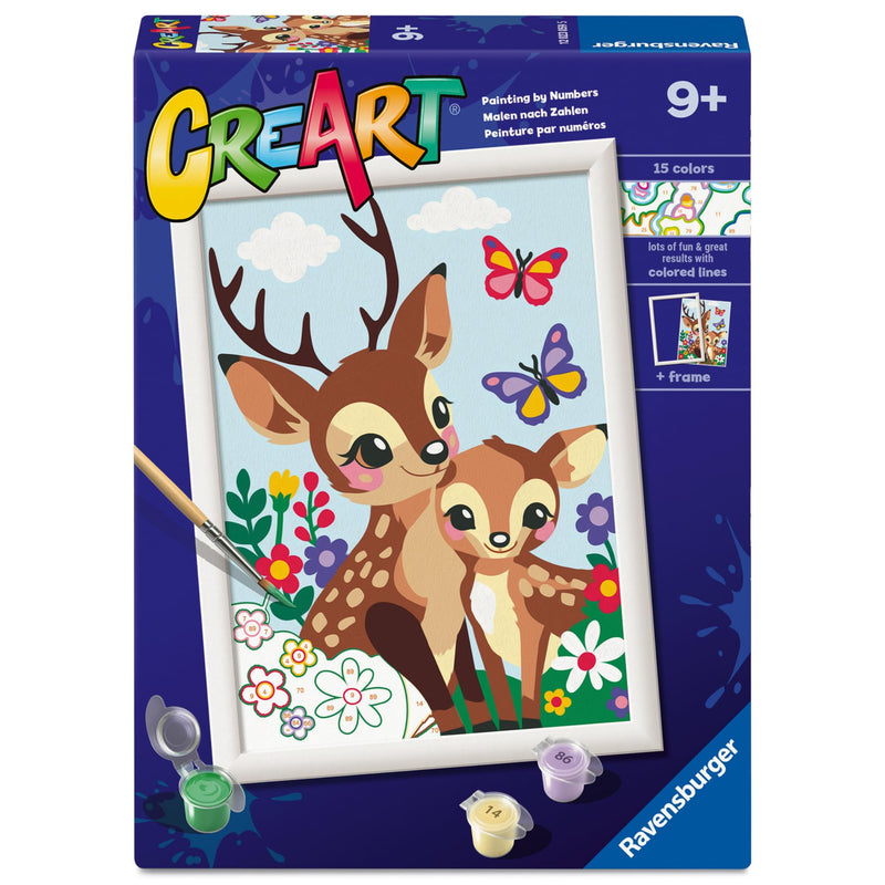 Ravensburger: Creart Serie D - Adorabili Cerbiatti