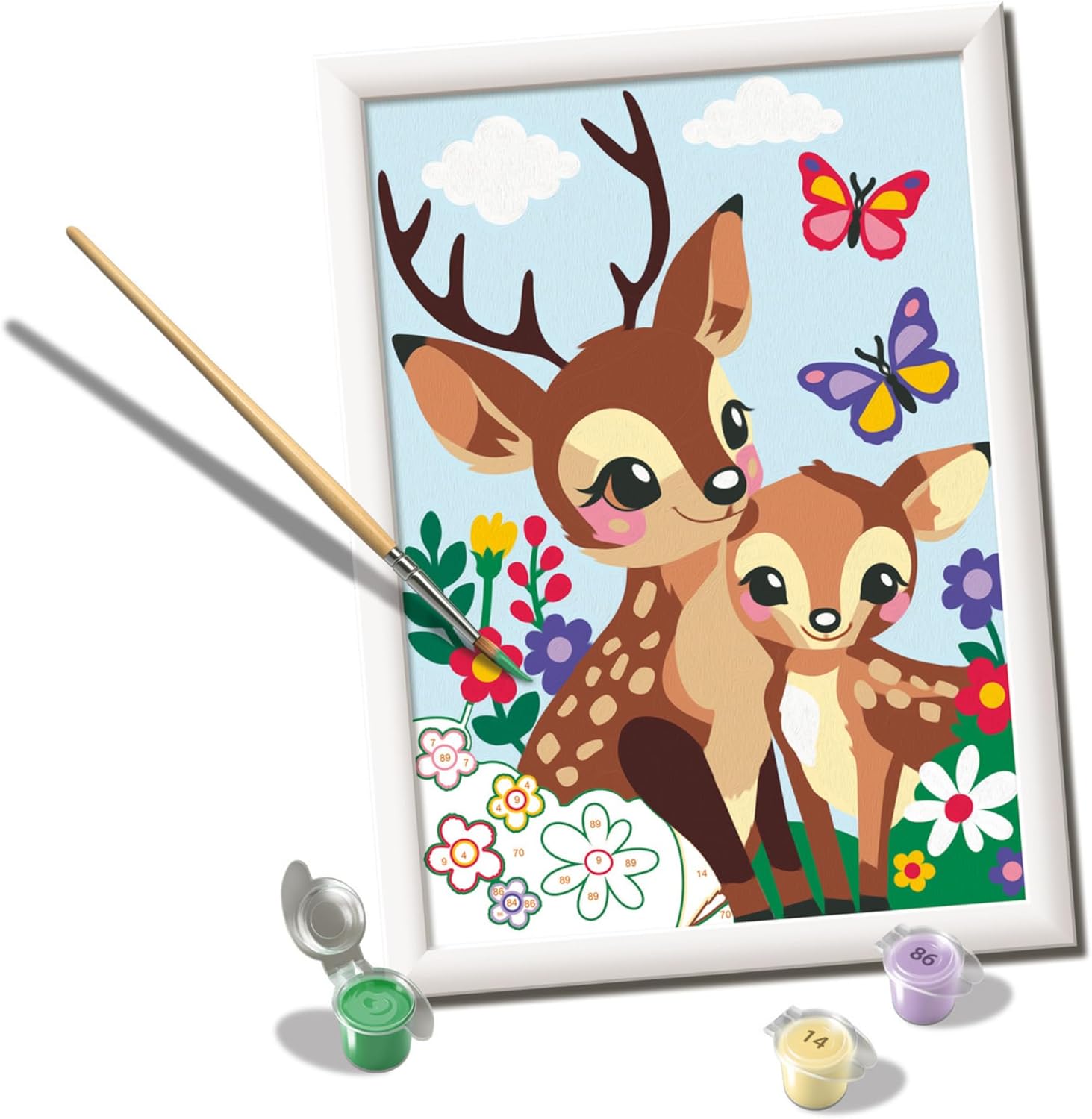 Ravensburger: Creart Serie D - Adorabili Cerbiatti