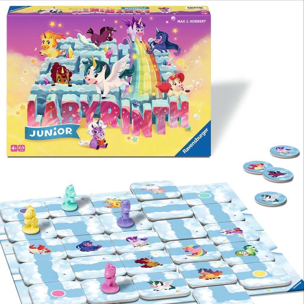 Ravensburger - Junior Labyrinth Bordspel Eenhoorn