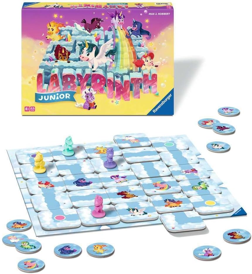 Ravensburger - Junior Labyrinth Bordspel Eenhoorn