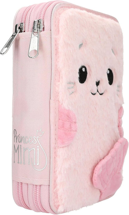 Princess Mimi - Double Pencil Case Robby - Pink
