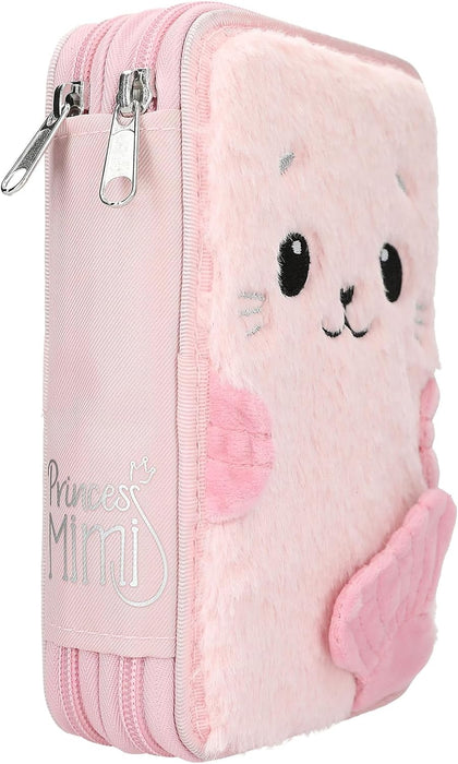 Princess Mimi - Double Pencil Case Robby - Pink