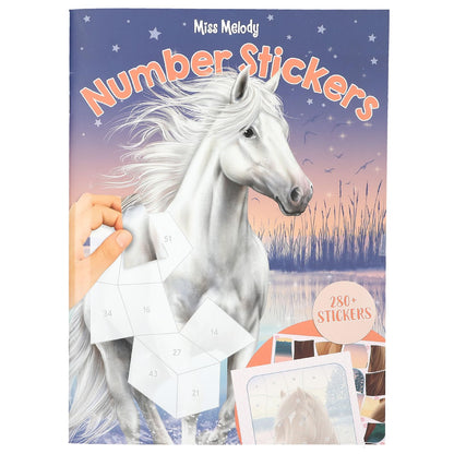 Miss Melody - Number Sticker (413879)