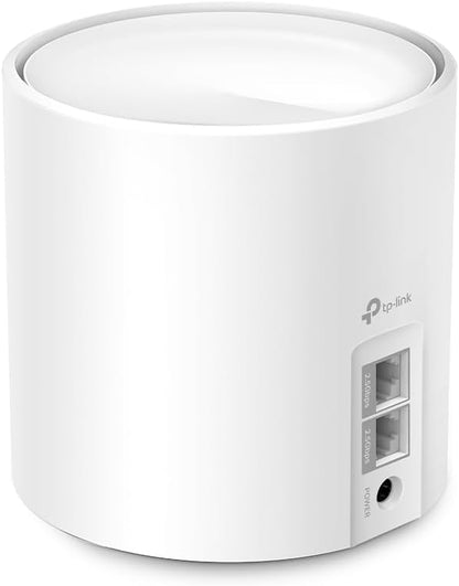 TP-Link Deco X10(1-pack) AX1500Mbps WiFi 6 Mesh Router, 2 Gigabit Ethernet Ports, Parental Control, Router and Repeater, Compatible with Amazon Alexa