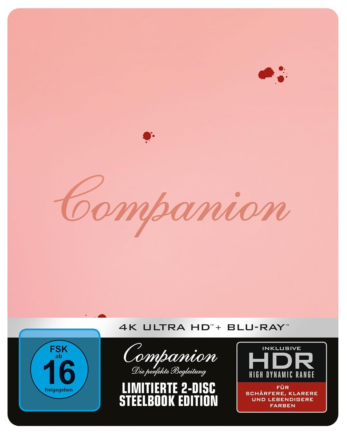 Companion: Die Perfekte Begleitung (Steelbook, 4K Uhd