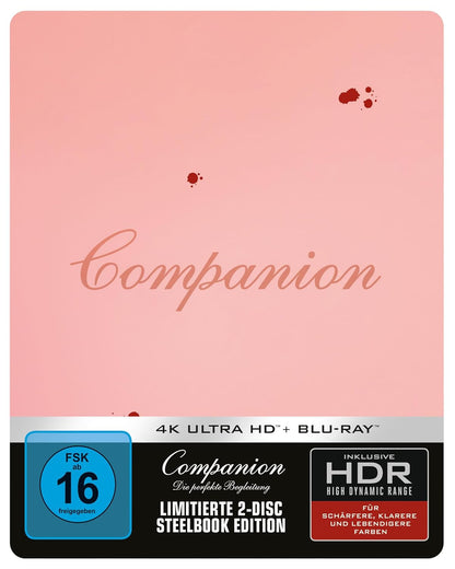 Companion: Die Perfekte Begleitung (Steelbook, 4K Uhd