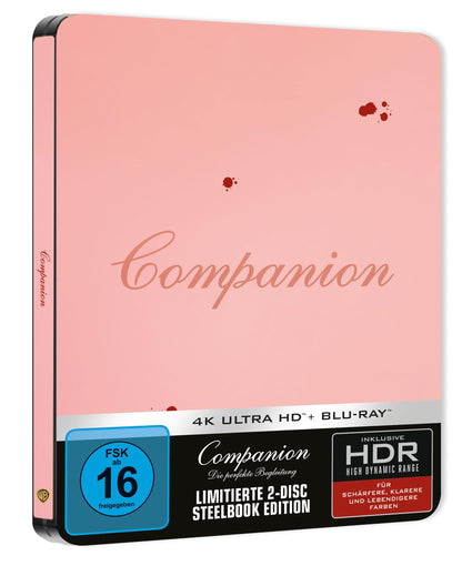 Companion: Die Perfekte Begleitung (Steelbook, 4K Uhd