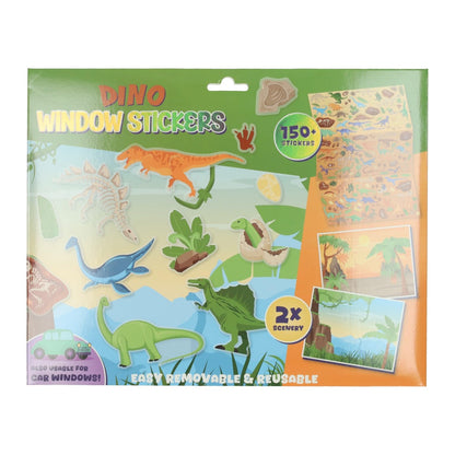 Wins Holland - Herbruikbare Dino Raamstickers 150st.