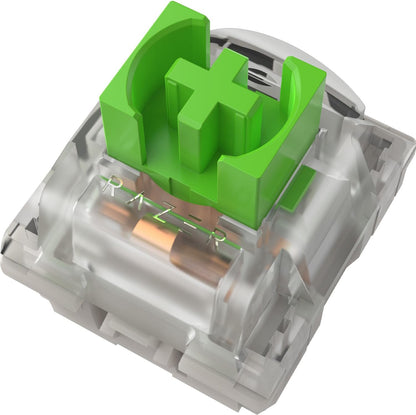 Razer Mechanische Schakelaars Pack - 36 Gen-3 mechanische PC-schakelaars (geoptimaliseerd voor Gaming, transparante behuizing met LED, veelzijdige 3-pins connectoren) Green Clicky Switches