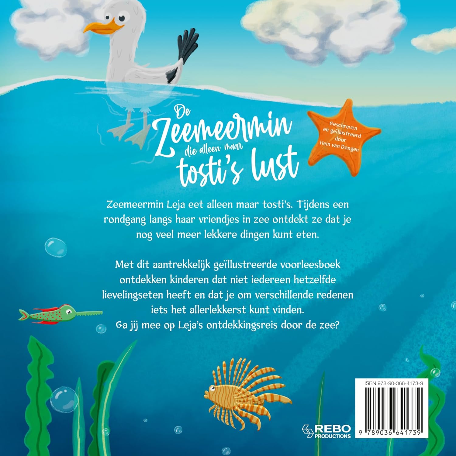 Rebo Publishers - De Zeemeermin die alleen maar tosti\`s lust