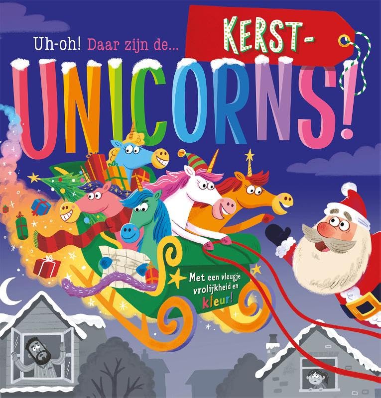 Rebo Publishers - Uh-oh! Daar Zijn de... Kerst-Unicorns