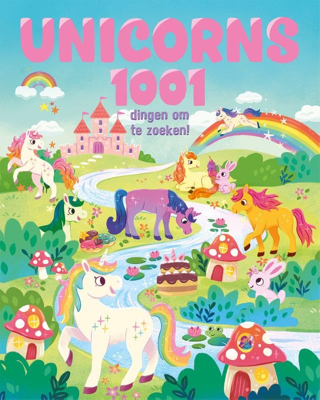 Rebo Publishers - Unicorns - 1001 Dingen om te Zoeken!