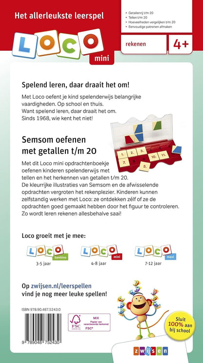 Loco - Loco Mini - Semsom Oefenen Met Getallen t/m 20