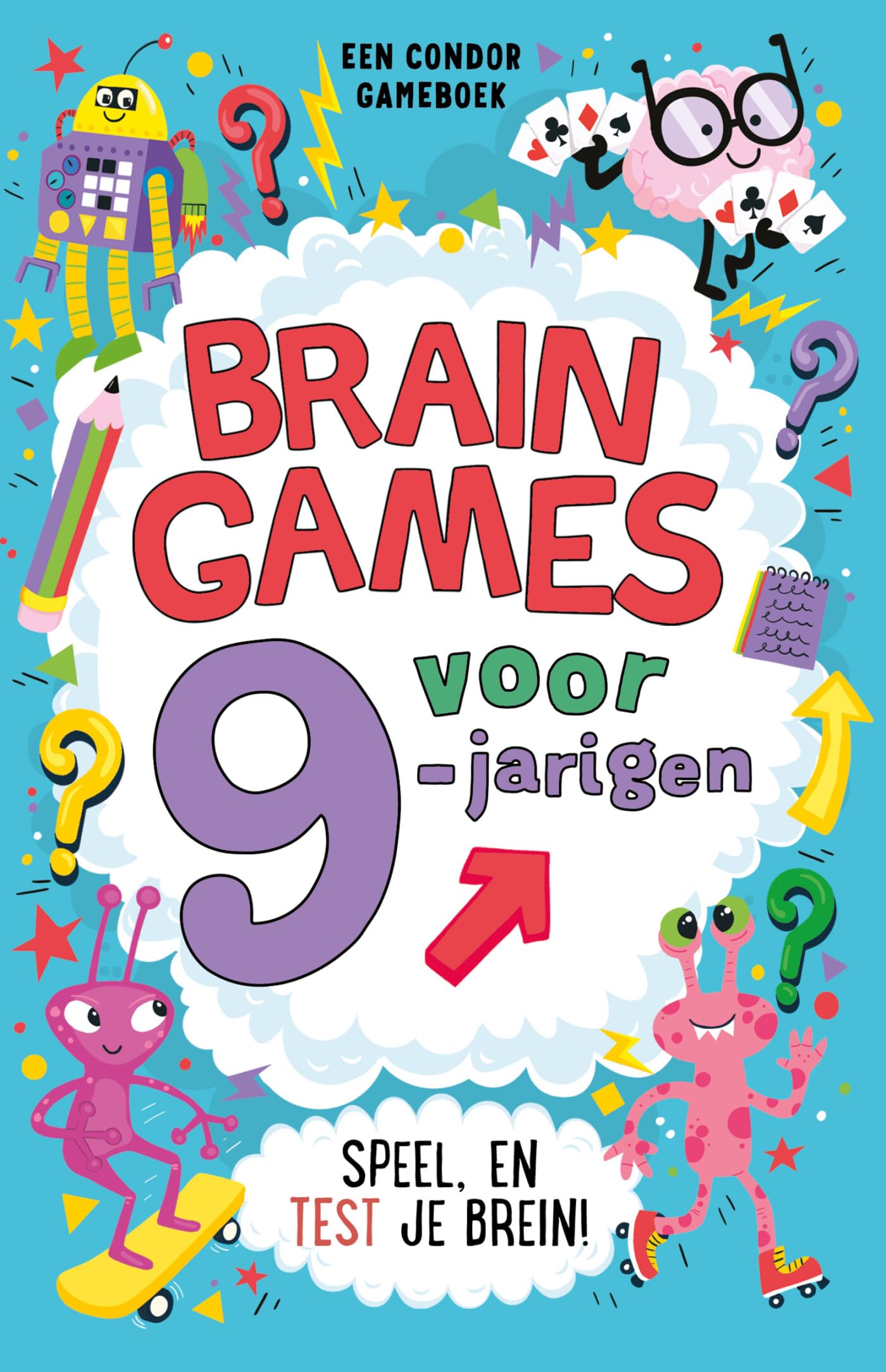 WPG Uitgevers - Braingames voor 9-jarigen Spelletjesboek