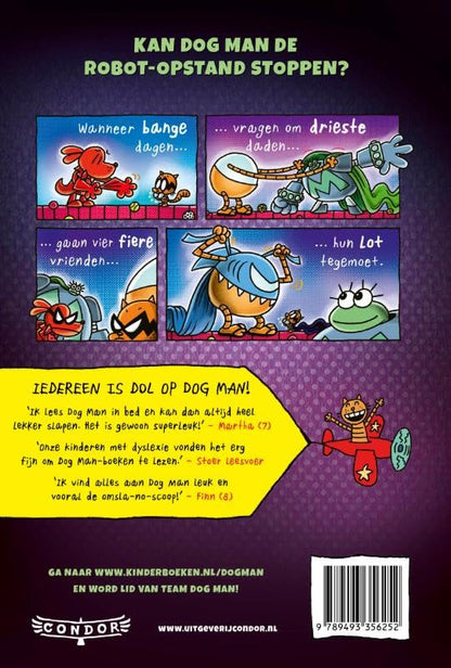 WPG Uitgevers - Dog Man 12 - Dog Man: Redder in Rood Kinderboek